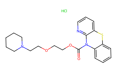Pipazethate hydrochloride 6056-11-7